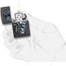 Зажигалка ZIPPO WOLF SKULL 29863