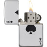 Зажигалка Zippo 24011, сталь с цветным рисунком