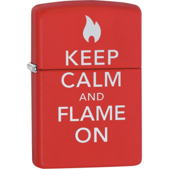 Зажигалка Zippo Classic 28671, красная матовая