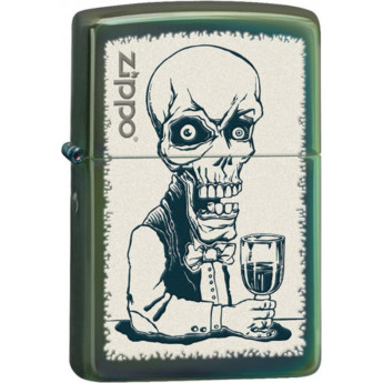Зажигалка Zippo Classic 28679, зелёная